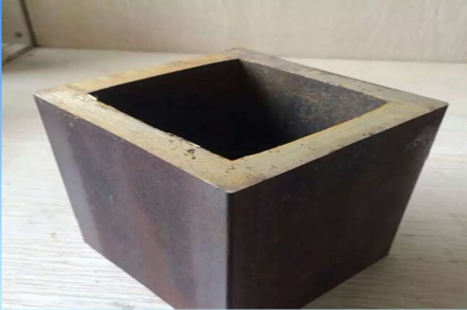 Large round-to-square tube shaped unit
